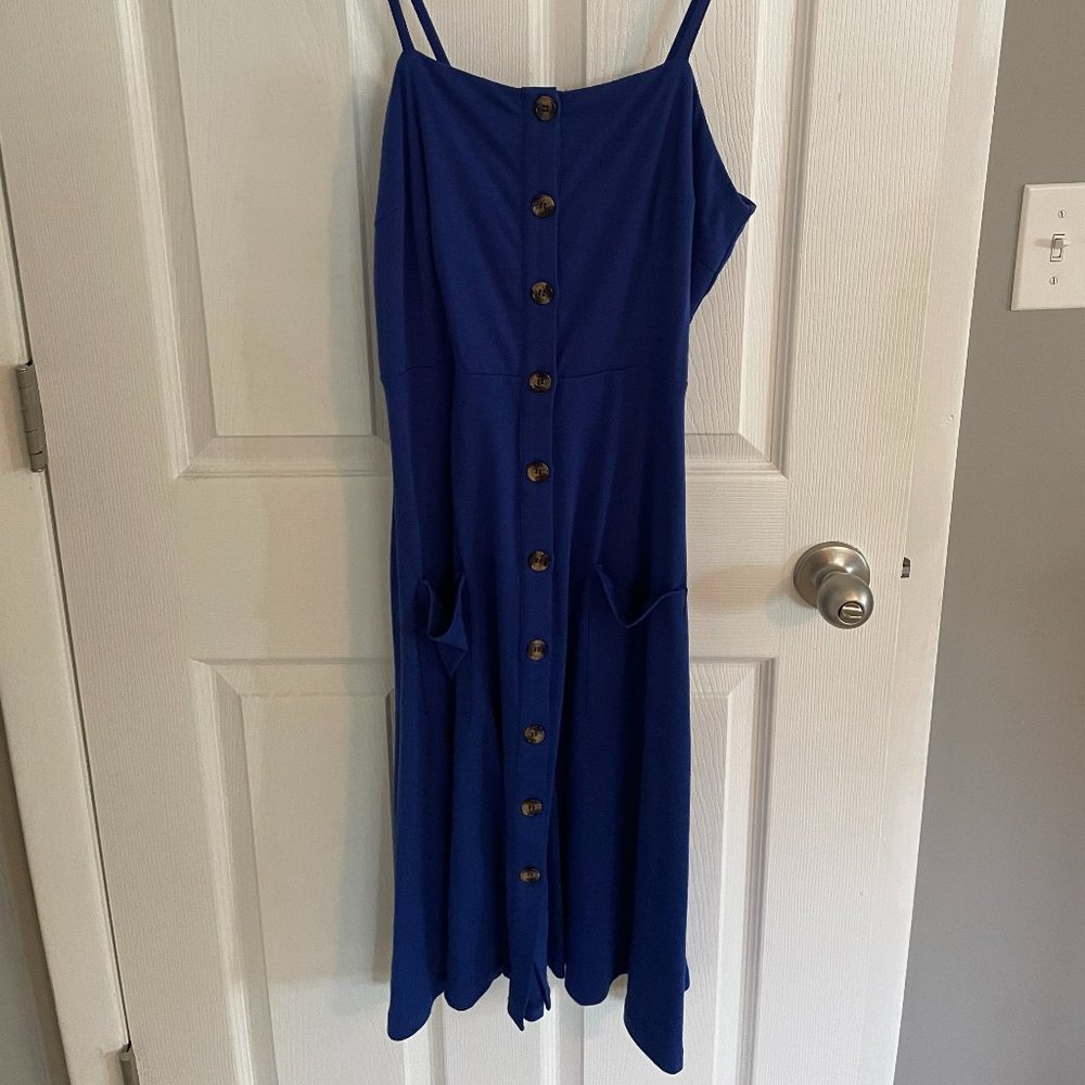 Navy Blue Maxi